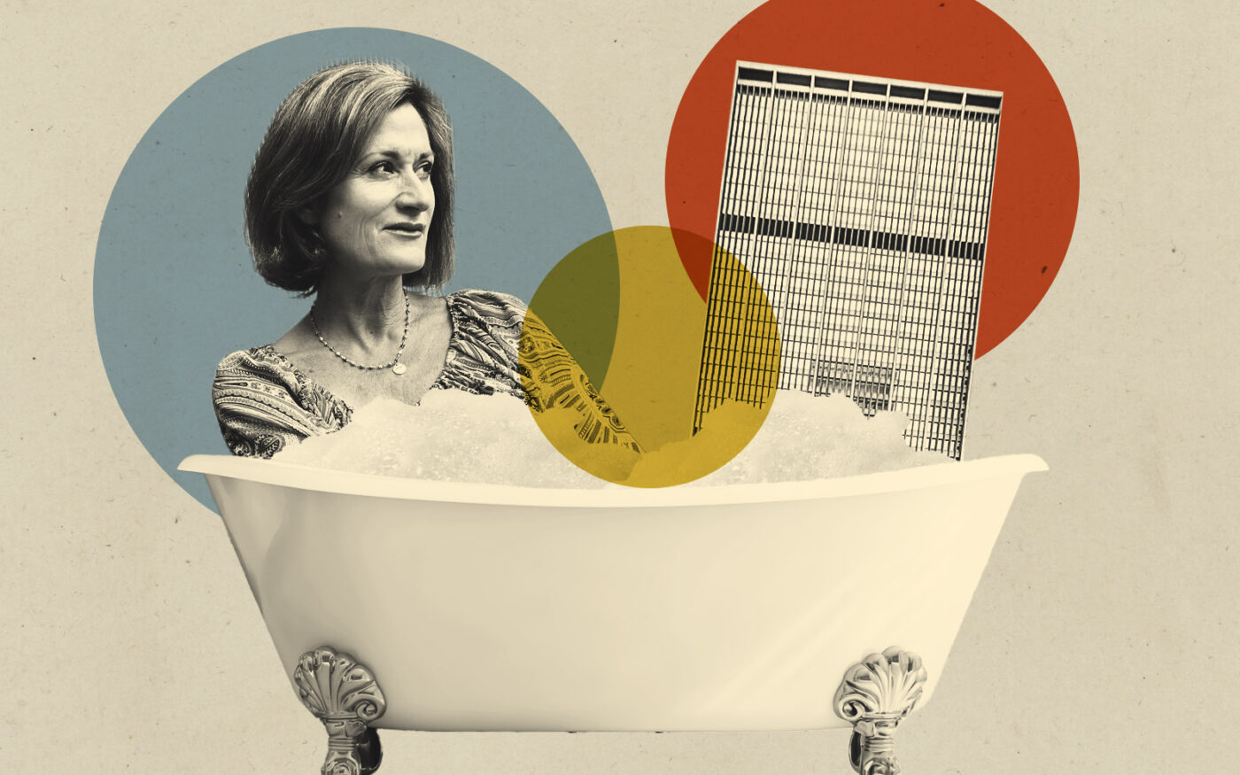 Ivanhoé Cambridge’s Nathalie Palladitcheff and 125 South Wacker Drive (Getty, JLL, Linkedin)