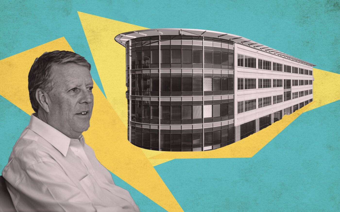 Shea Properties' Peter Culshaw; 4340 South Monaco Street (Loopnet, Getty, Shea Properties)