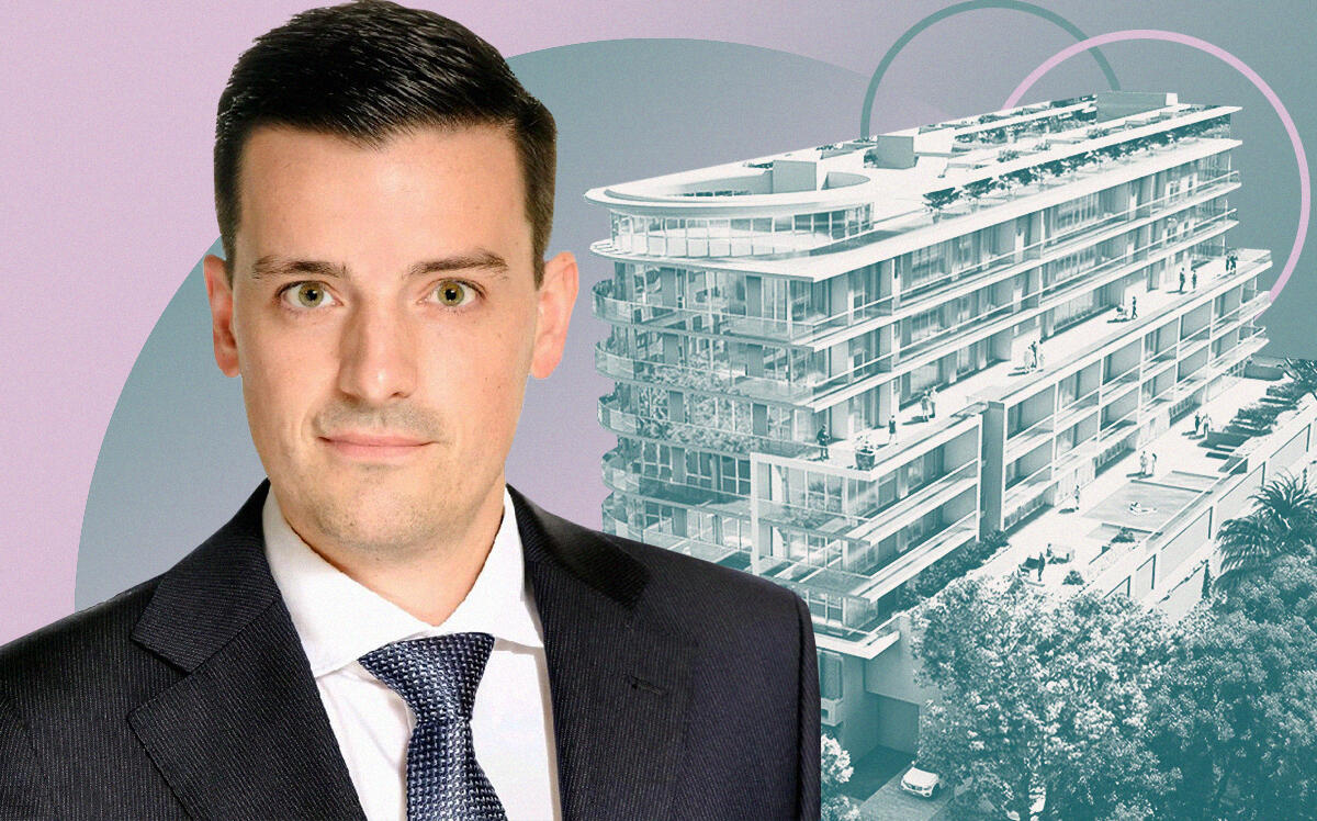 Empira’s Rafael Aregger with 3025 and 3051 Southwest Third Avenue (LinkedIn, Revuelta Architecture International)