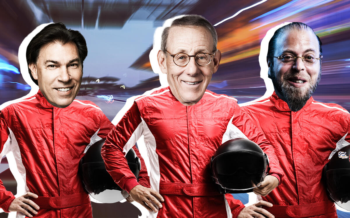 From left: Edgardo Defortuna, Stephen Ross and Gil Dezer (The Related Companies, Fortune International Group, Dezer Development, iStock)