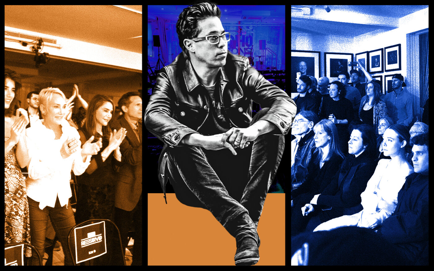 <p>Broker Greg Williamson along with scenes from the Soho Sessions (Getty, Greg Williamson)</p>