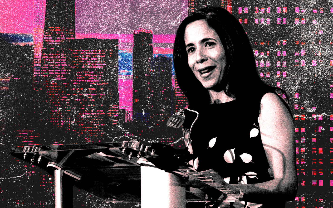<p>A photo illustration of Fannie Mae CEO Priscilla Almodovar (Getty)</p>