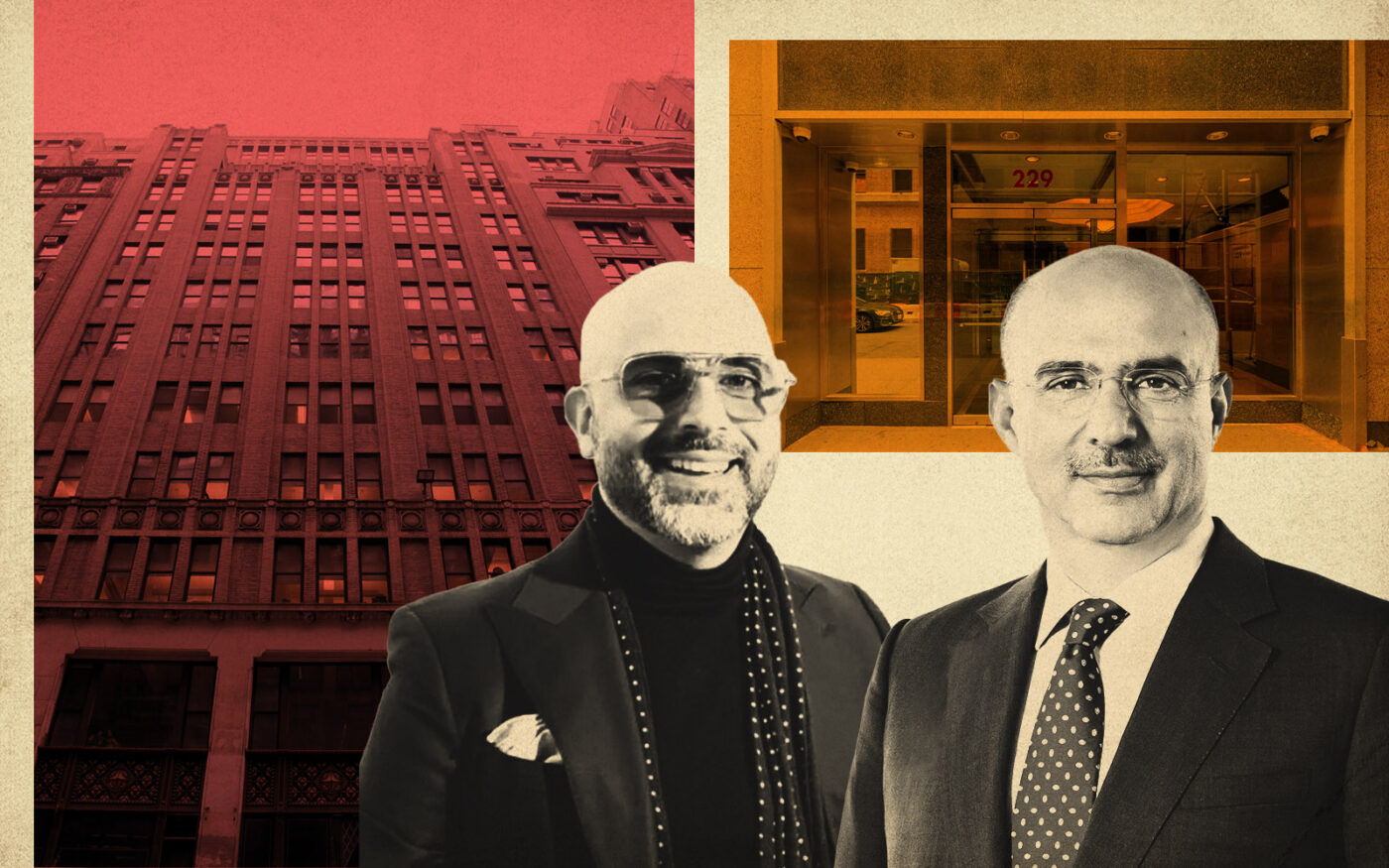 256 West 38th Street, 229 West 36th Street; Empire Capital's Josh Rahmani; Investcorp's (Getty, empirecapitalholdings, investcorp)