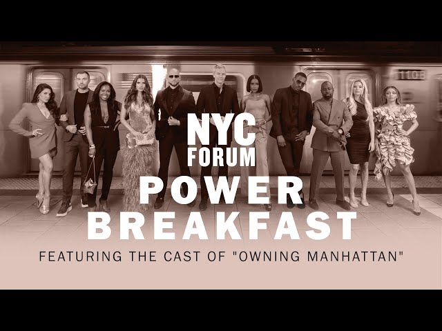 2025 NYC TRD Forum Power Breakfast featuring the cast of Netflix's 'Owning Manhattan'