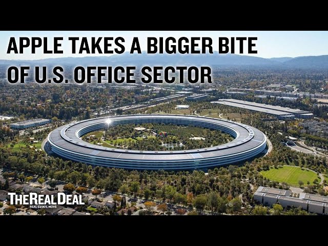 Apple Takes A Bigger Bite Out of U.S. Office Sector | TRD News