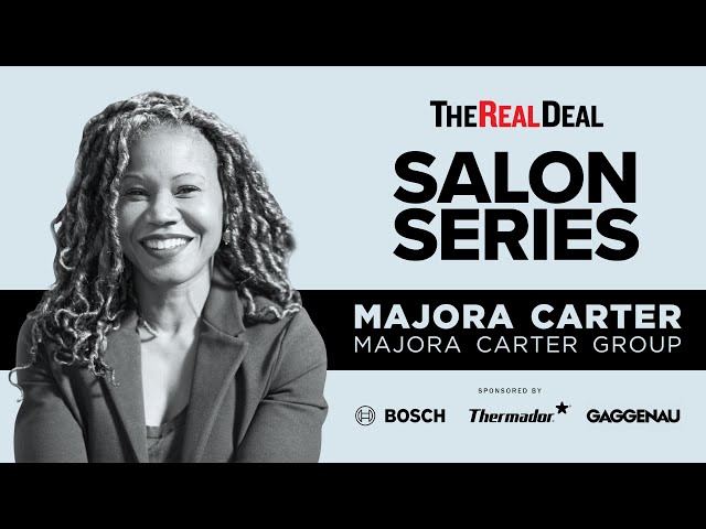 Exclusive insight from Urban Development Strategist Majora Carter | Salon Series