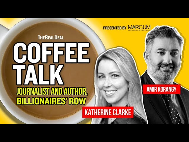 Billionaires' Row author Katherine Clarke goes inside the world's most exclusive street| Coffee Talk