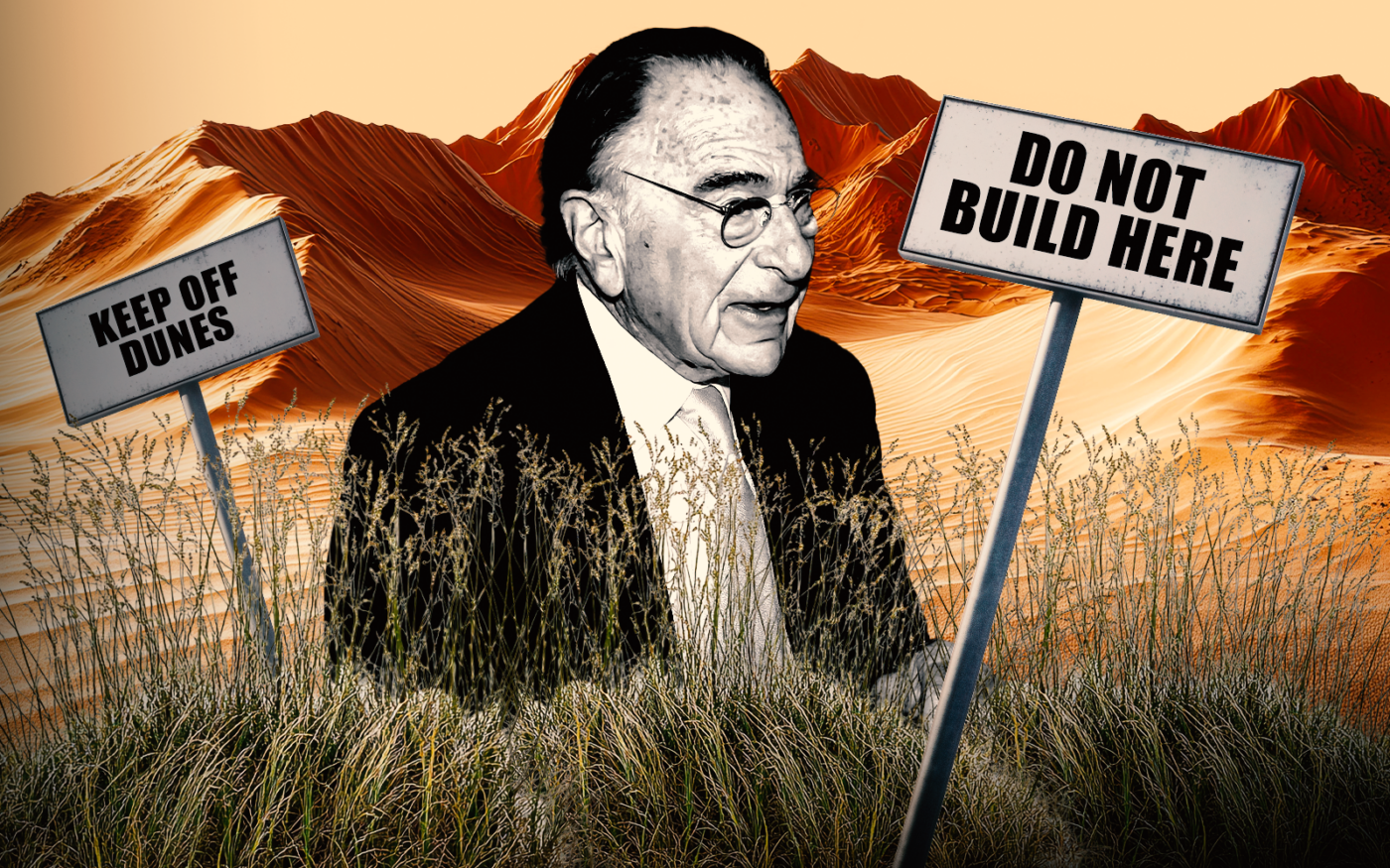 <p>Harry Macklowe (Photo Illustration by Steven Dilakian for The Real Deal with Getty)</p>